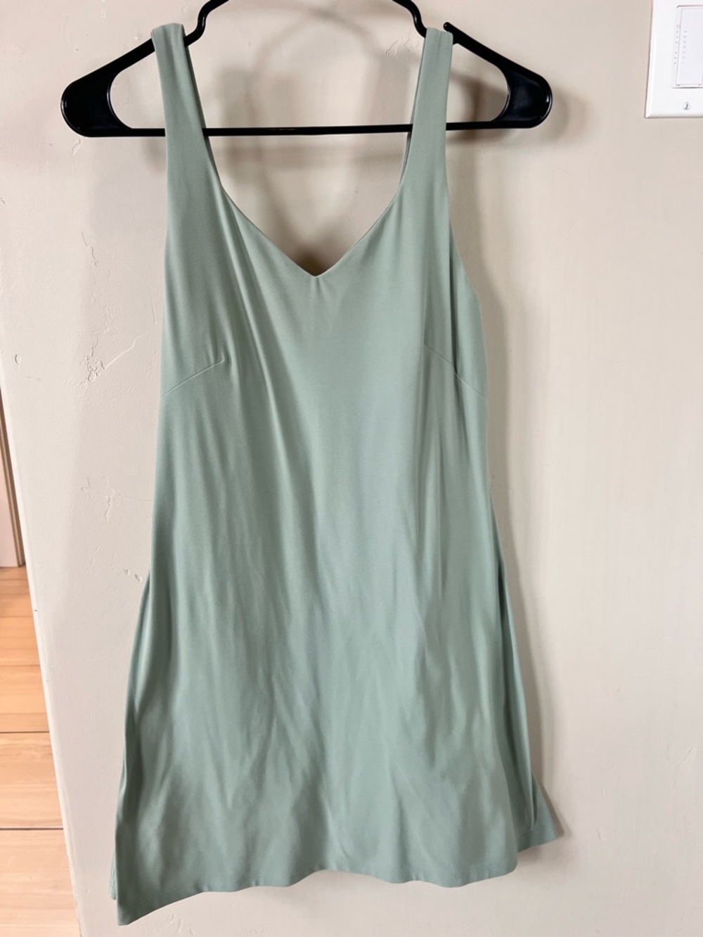 Like new lululemon athletica Sage Green Align dress